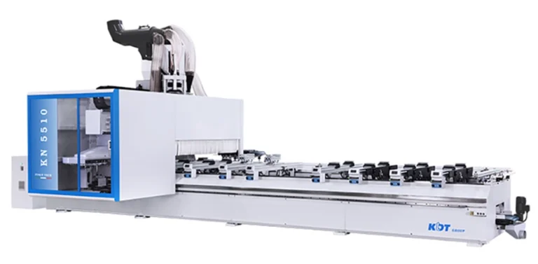 CNC κέντρο εργασίας ξύλου 5 αξόνων KDT KN-5510P με δύο πεδία εργασίας
