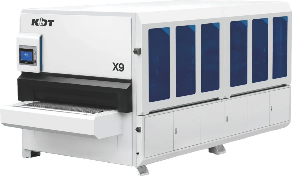 Τριβείο βουρτσών KDT PX9-1300 8 ομάδων για λείανση πόρτας