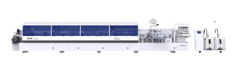 Βιομηχανική συγκολλητική ταινίας KDT KB-526KUBT με διπλό σύστημα κόλλας EVA/PUR και postforming